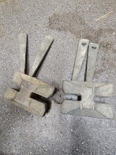 2 Layher/Assco Keilkopfkupplung doppelt gebr. Modulgerüst Allroundgerüst Gerüste