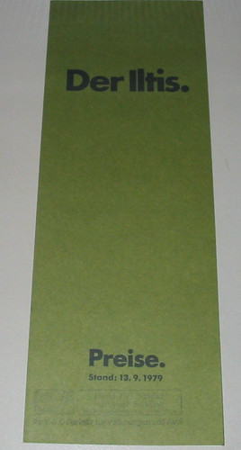 Preisliste iltis typ 183 - vw,