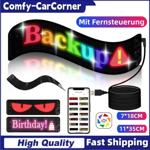 Led auto display laufschrift - led,