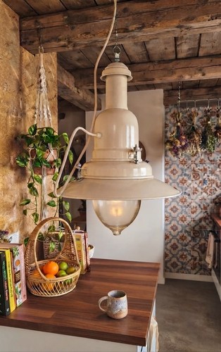 Vintage hänge deckenlampe - vintage,