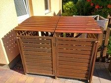 Mülltonnenbox 2er 240L, Mülltonnenverkleidung