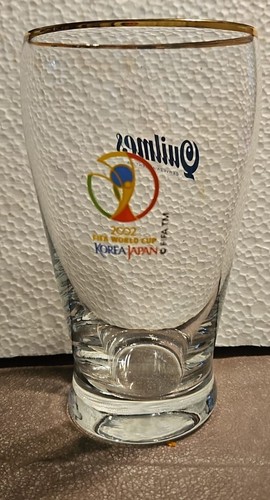 Glas quilmes bier - glas,