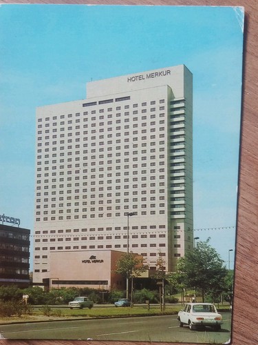 Postkarte leipzig hotel - postkarte,