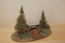 Vau-Pe   , Wildfütterung im Wald , gebraucht, 50iger Jahre