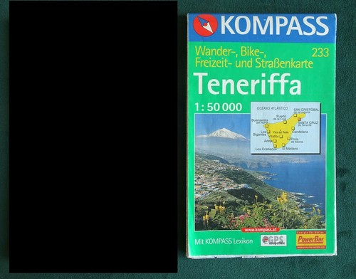 Teneriffa wanderkarte - teneriffa,