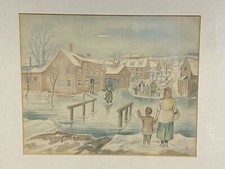 Zeichnung / Aquarell , Erich