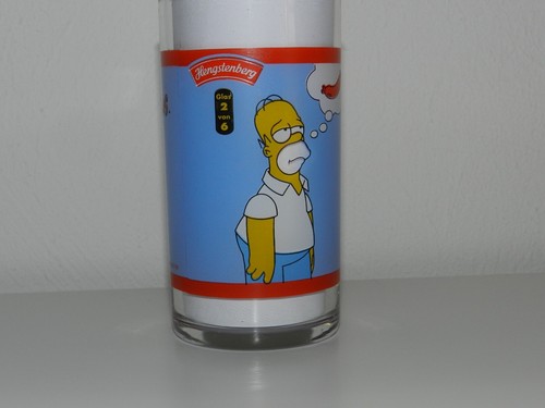 Simpsons trinkglas - trinkglas, •