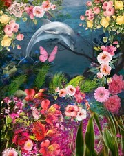 Ausstellungsstück delphin - ausstellungsstück!,