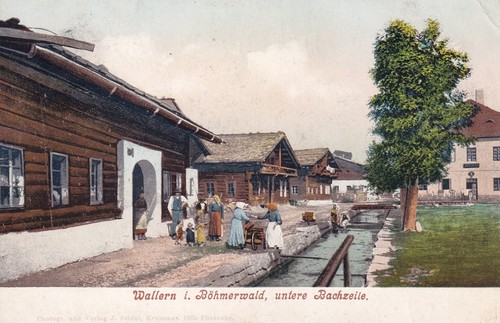Wallern böhmerwald - ak, i.