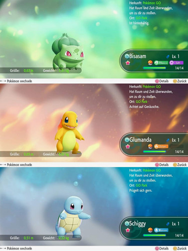 Shiny bisasam glumanda - bisasam,, und
