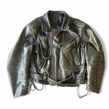 Hein Gericke Vintage Lederjacke 80er - Echtleder - Bikerjacke Leder Kult - Gr. M