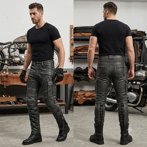 Men gray classic leather - classic,