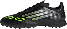 Adidas Unisex Kinder F50 4,5 UK Kind, Core Black Iron Metallic Lucid Lemon 