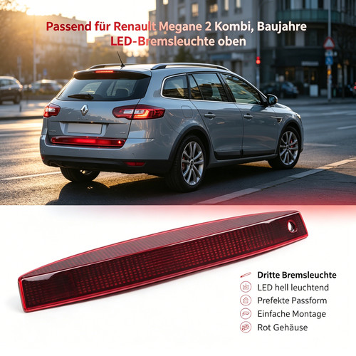 Led bremsleuchte rot dritte - led,
