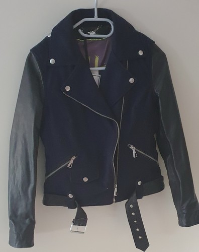 Lederjacke mays rose - lederjacke,