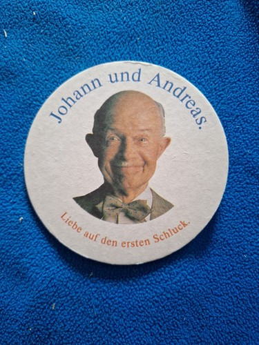 Bierdeckel johann und andreas - bierdeckel,