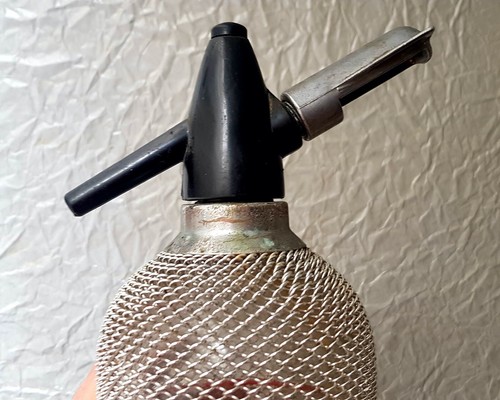 Metallnetz sodaflasche - metallnetz,