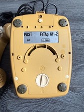Post FeTAp 611-2 Wählscheibentelefon BJ 5.81 - Farbe ocker - super Zustand