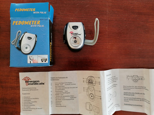Pedometer mit pulsmesser - mit,