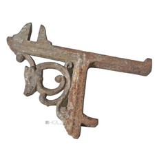 Konsole antik Gusseisen alt Eber Haken Aufhänger Regal 27cm