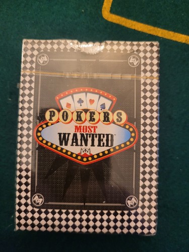 Pokers most wanted - wanted, spielkarten
