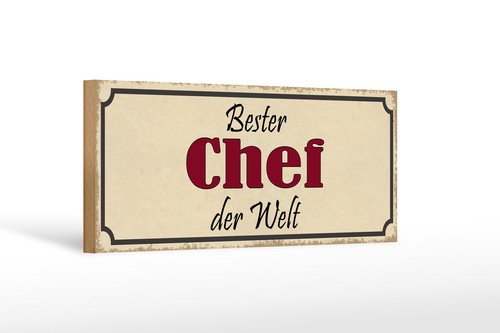 Holzschild spruch 27x10 - spruch, cm