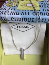 Tolles Collier von Fossil, neuwertig und original! Echt silber 925