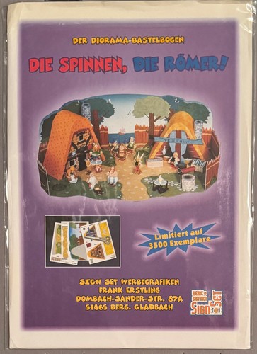 Diorama asterix von sign - asterix,