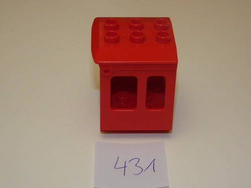 Lego duplo fahrerhaus - lego, rot