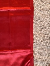 Deko Stoff 2 Bahnen 100x200 + 240x150cm . Glänzend. Rot. 1x benutzt.