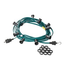 Illu Lichterkette 40m grün
