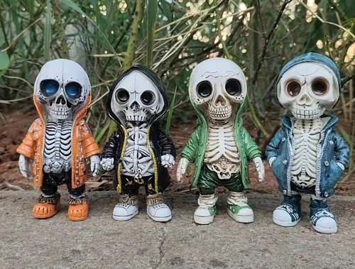 Skelett street boys figuren - skelett,