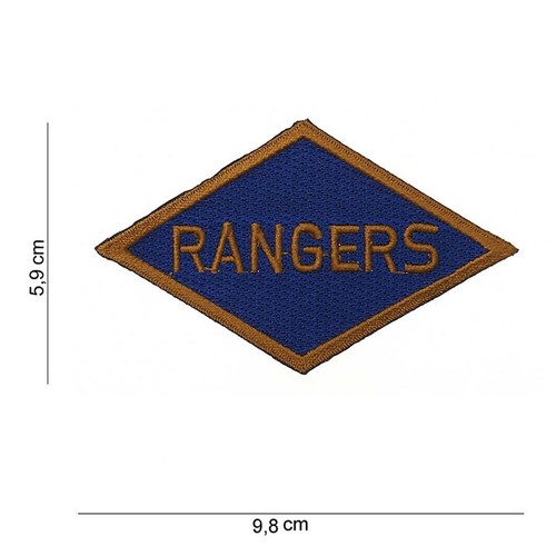 Rangers raute patch aufnäher - raute,
