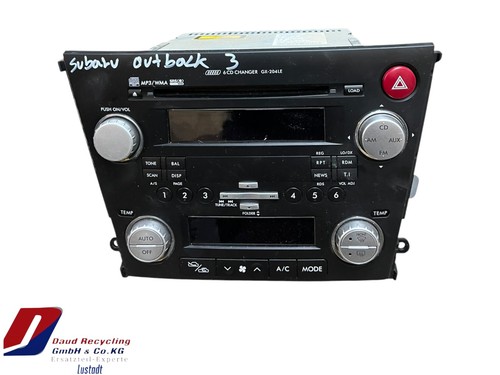 Subaru outback radio - subaru,