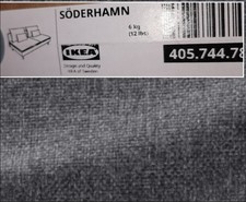 IKEA Söderhamn Bezug für 3er
