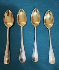 4 Antike Mokkalöffel 800