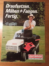 Prospekt GUTBROD  Brochüre Traktor Schlepper A