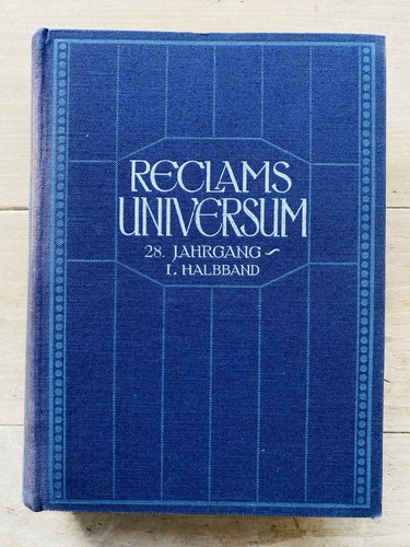 Reclams universum moderne - reclams,