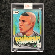 Topps Project 22 Ronaldo R9 Real Madrid C.F. by Dan Leydon UEFA Soccer Cards