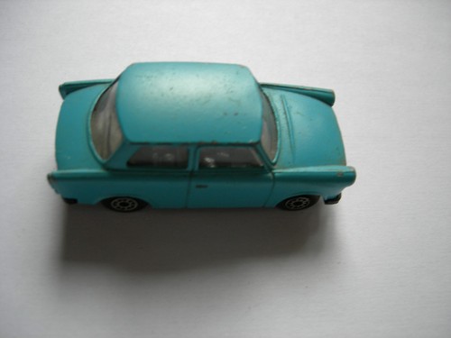 Trabant modellauto blau - -,