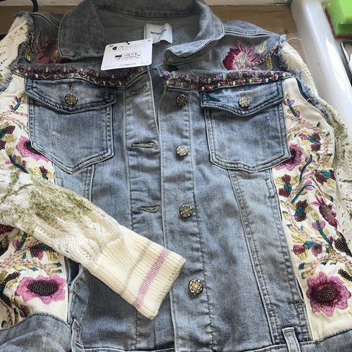 Neu desigual jeansjacke bunt - desigual, s