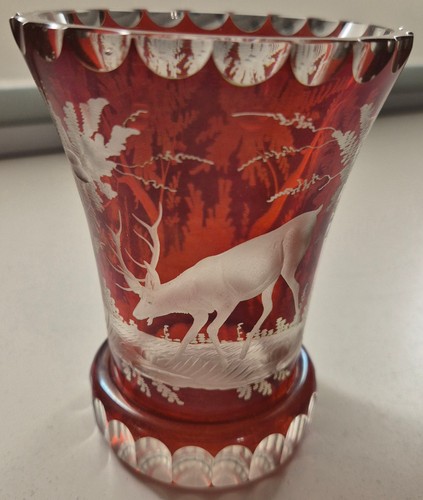 Vase becher böhmisches - vase,