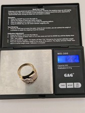 Herrenring 585 Massiv Gold