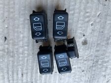 Mercedes W124 220TE Schalter Fensterheber 5 Teile mit Kindersicherungsschalter