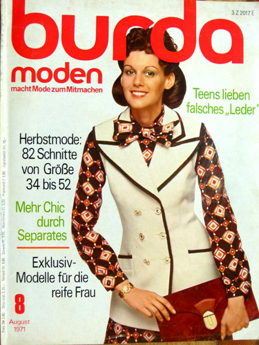 Altes burda modeheft ausgabe - modeheft, 8