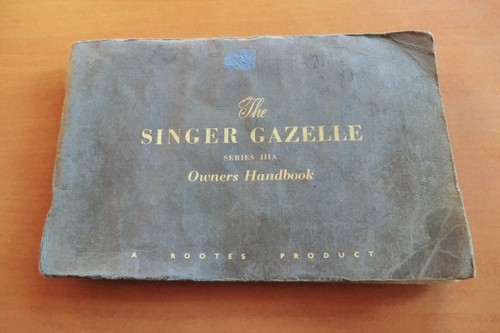 Singer gazelle serie iiia - serie,