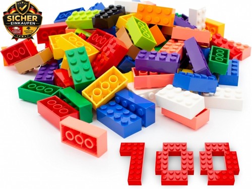 Lego steine 2x4 bunt 100 - lego,