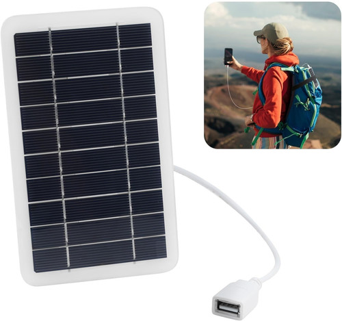 Tragbares solarpanel mit - 5v,