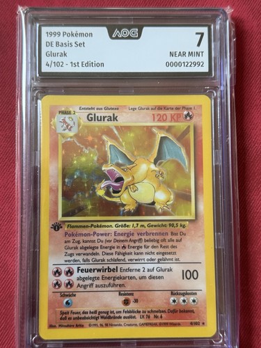Glurak base set - glurak, (4/102)