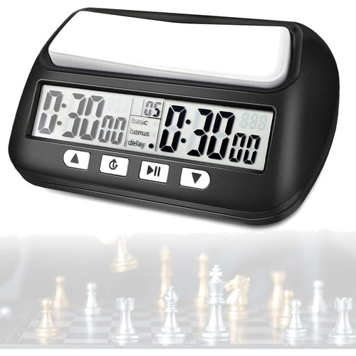 Schach uhr digital - schach,